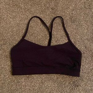 Black lulu lemon sports bra